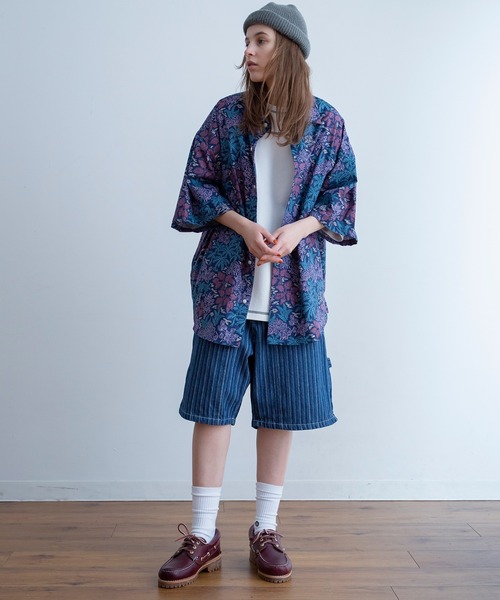 Universal Style Wear(ユニバーサルスタイルウェア)の「Universal Style Wear ペインター ショーツ(デニムパンツ・メンズ・ブルー系2/ブルー系1/インディゴブルー・X-LARGE/LARGE/MEDIUM)」の7枚目の写真