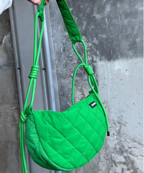 LVEU.（ラブユ.）の「【IMOKO × LVEU. 】Quilted round shoulder bag / キルティングラウンド