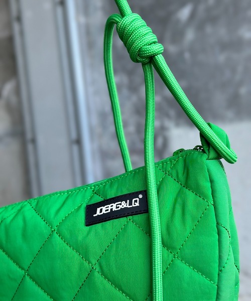 LVEU.（ラブユ.）の「【IMOKO × LVEU. 】Quilted round shoulder bag / キルティングラウンド