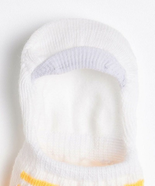 moimoln(モイモルン)の「ボーダーカラーソックス(ベビーシューズ/ベビーソックス・キッズ・グリーン/イエロー・16cm/12cm/14cm/18cm/10cm)」の5枚目の写真