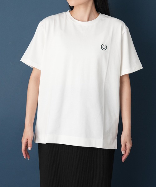 GEVACO(ゲバコ)の「【GEVACO/ゲバコ】メッセージバックプリントショートスリーブTEE(Tシャツ/カットソー・レディース・ベージュ/ブラック/ホワイト・MEDIUM)」の21枚目の写真