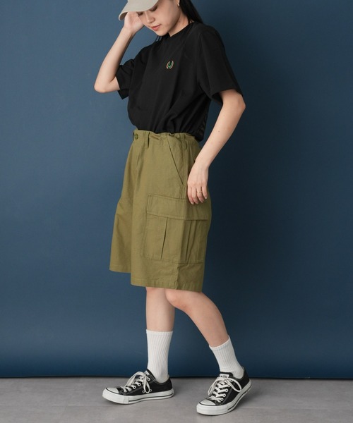 GEVACO(ゲバコ)の「【GEVACO/ゲバコ】メッセージバックプリントショートスリーブTEE(Tシャツ/カットソー・レディース・ベージュ/ブラック/ホワイト・MEDIUM)」の9枚目の写真