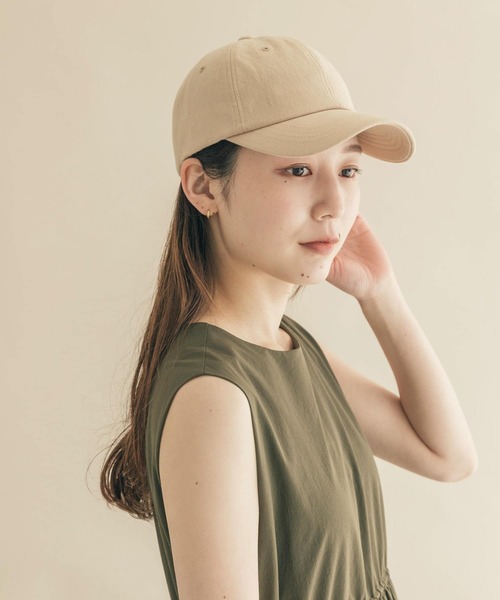 SMELLY（スメリー）の「リネンコットンキャップ（キャップ・レディース・チャコールグレー/ベージュ/アイボリー・-）」の22枚目の写真