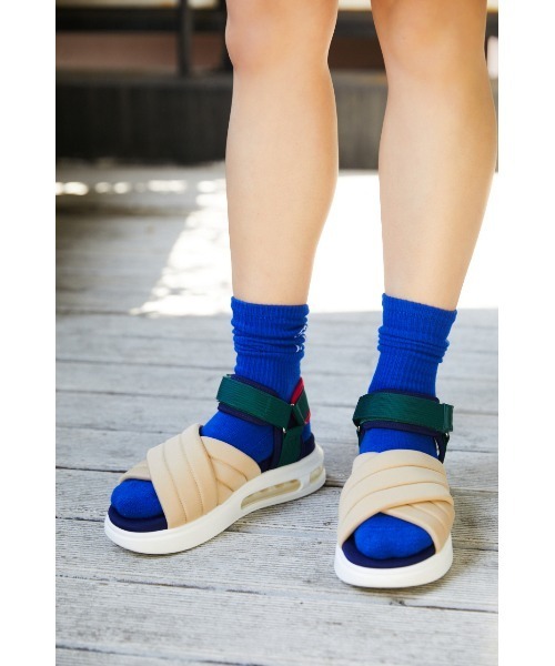 RODEO CROWNS WIDE BOWL（ロデオクラウンズワイドボウル）の「AIR SPORTS SANDALS（サンダル・レディース・ピンク系その他/ブラック系その他/ベージュ系その他・23.5cm/24.5cm）」の3枚目の写真