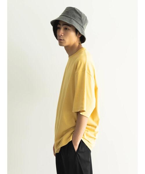 CRAFT STANDARD BOUTIQUE(クラフトスタンダードブティック)の「吸水速乾ワンポイント刺繍TEE(Tシャツ/カットソー・レディース・パープル/ブラック/ベージュ/杢グレー/オフホワイト・L/M/XL)」の8枚目の写真