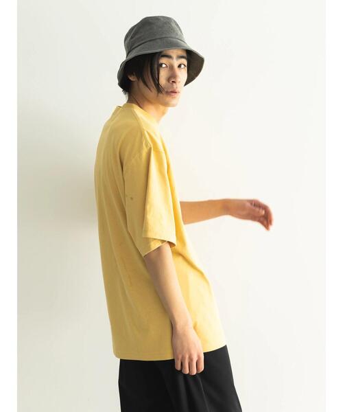 CRAFT STANDARD BOUTIQUE(クラフトスタンダードブティック)の「吸水速乾ワンポイント刺繍TEE(Tシャツ/カットソー・レディース・パープル/ブラック/ベージュ/杢グレー/オフホワイト・L/M/XL)」の9枚目の写真