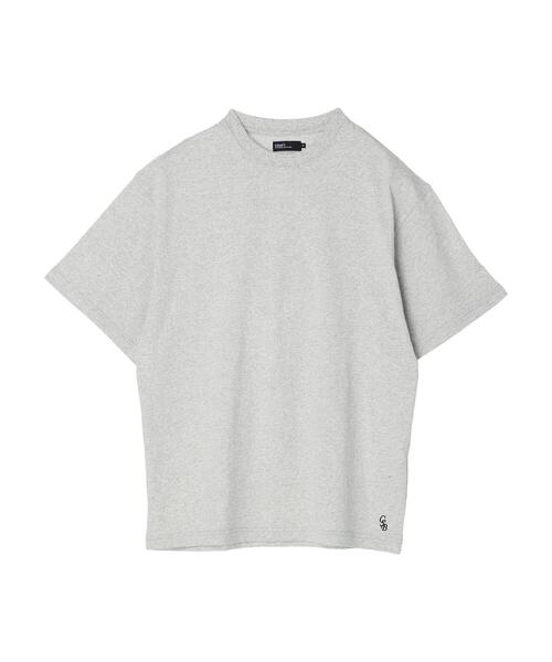 CRAFT STANDARD BOUTIQUE(クラフトスタンダードブティック)の「吸水速乾ワンポイント刺繍TEE(Tシャツ/カットソー・レディース・パープル/ブラック/ベージュ/杢グレー/オフホワイト・L/M/XL)」の7枚目の写真