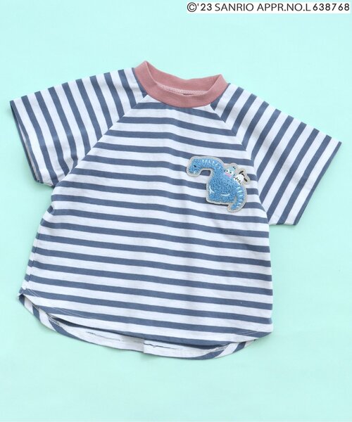 sanrio（サンリオ）の「サンリオキャラクターズアソートTシャツ（Tシャツ/カットソー・キッズ・アイボリー/レインボー/ネイビー/ラベンダー/その他2・80/90/100/110/120/130/140）」の5枚目の写真