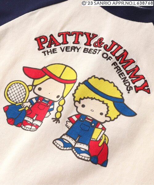 sanrio（サンリオ）の「サンリオキャラクターズアソートTシャツ（Tシャツ/カットソー・キッズ・アイボリー/レインボー/ネイビー/ラベンダー/その他2・80/90/100/110/120/130/140）」の21枚目の写真