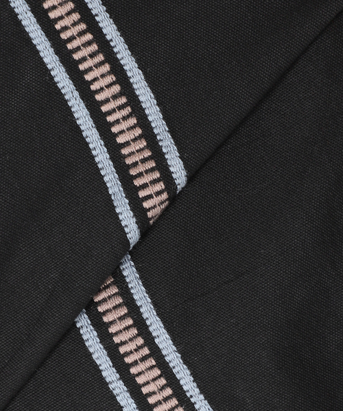 JOURNAL STANDARD relume（ジャーナルスタンダード　レリューム）の「エンブロイダリーストライプ キャンバスシャツ（シャツ/ブラウス・メンズ・アイボリー/サファリグリーン/ブラック・LARGE/MEDIUM）」の7枚目の写真