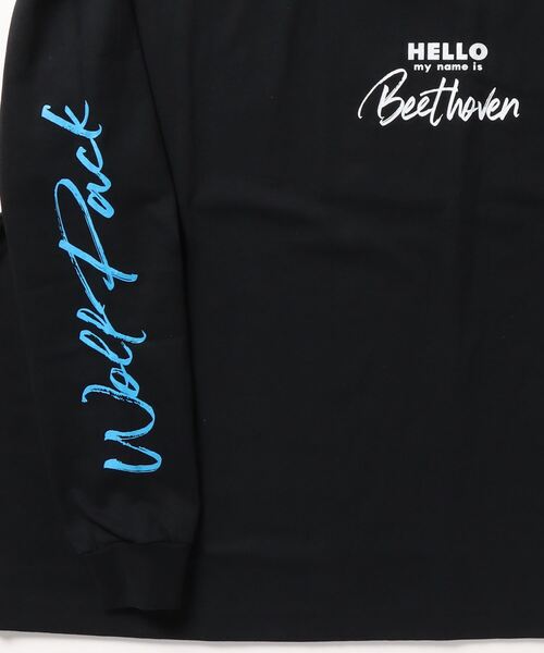 WP（ダブリューピー）の「WP / ダブリューピー：WP×CAMBER WORLD GREATS B2 L/Tee：WP11-LT03[WAX]（Tシャツ/カットソー・メンズ・ブラック×ブルー/ホワイト×レッド・XL/L/XXL）」の4枚目の写真