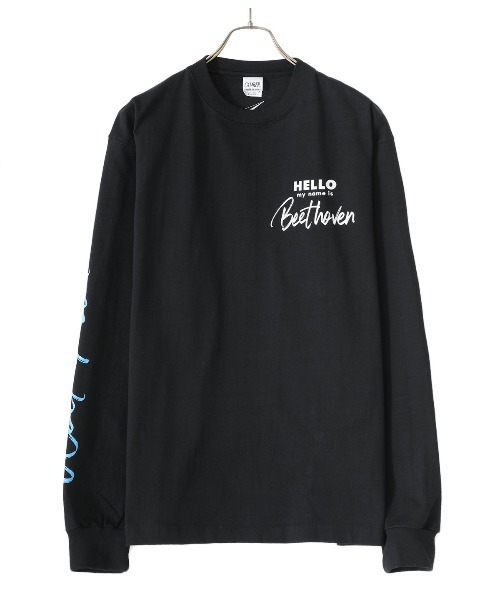 WP（ダブリューピー）の「WP / ダブリューピー：WP×CAMBER WORLD GREATS B2 L/Tee：WP11-LT03[WAX]（Tシャツ/カットソー・メンズ・ブラック×ブルー/ホワイト×レッド・XL/L/XXL）」の5枚目の写真