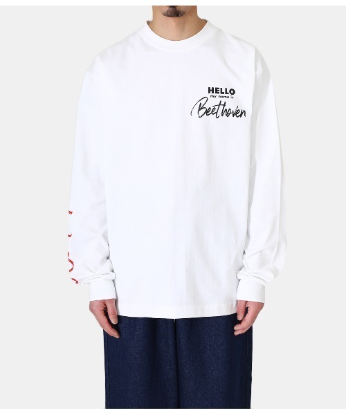 WP（ダブリューピー）の「WP / ダブリューピー：WP×CAMBER WORLD GREATS B2 L/Tee：WP11-LT03[WAX]（Tシャツ/カットソー・メンズ・ブラック×ブルー/ホワイト×レッド・XL/L/XXL）」の17枚目の写真