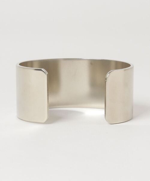 NANO universe（ナノユニバース）の「LB.03/[NU jewelry]ジャーマンシルバーワイドバングル（バングル/リストバンド・メンズ・シルバー・FREE）」の2枚目の写真