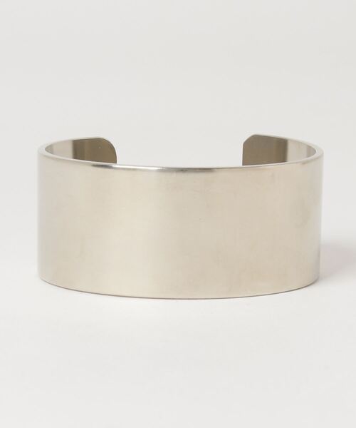 NANO universe（ナノユニバース）の「LB.03/[NU jewelry]ジャーマンシルバーワイドバングル（バングル/リストバンド・メンズ・シルバー・FREE）」の6枚目の写真