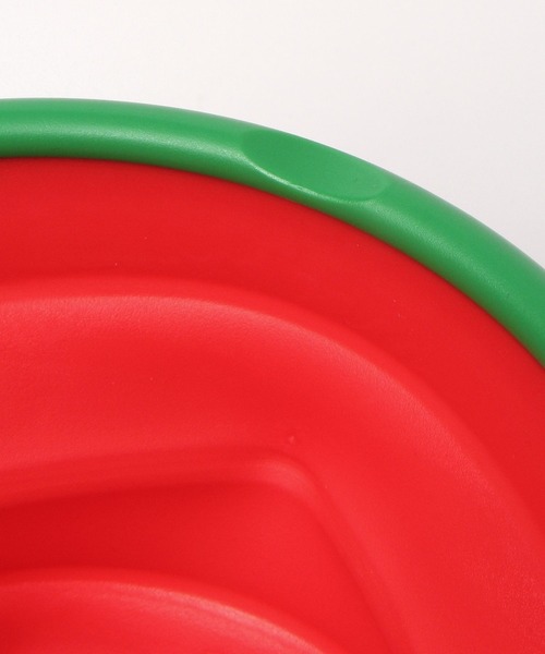 BAYFLOW（ベイフロー）の「折りたたみフルーツバケツ（KIDS）（おもちゃ・キッズ・オレンジ/グリーン/レッド・FREE）」の8枚目の写真