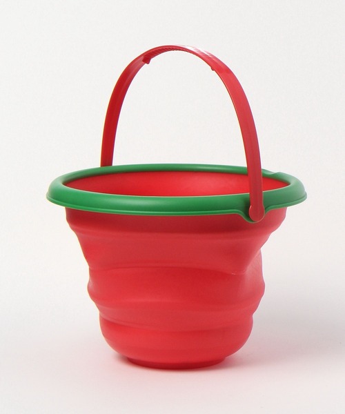 BAYFLOW（ベイフロー）の「折りたたみフルーツバケツ（KIDS）（おもちゃ・キッズ・オレンジ/グリーン/レッド・FREE）」の4枚目の写真