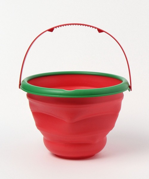 BAYFLOW（ベイフロー）の「折りたたみフルーツバケツ（KIDS）（おもちゃ・キッズ・オレンジ/グリーン/レッド・FREE）」の5枚目の写真