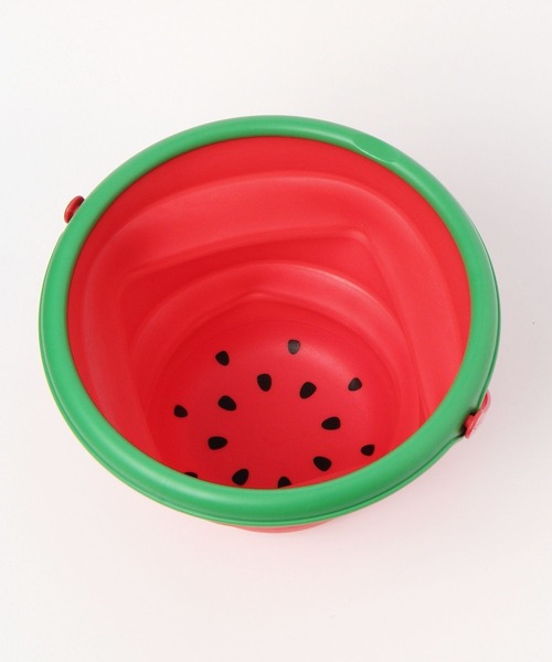 BAYFLOW（ベイフロー）の「折りたたみフルーツバケツ（KIDS）（おもちゃ・キッズ・オレンジ/グリーン/レッド・FREE）」の6枚目の写真