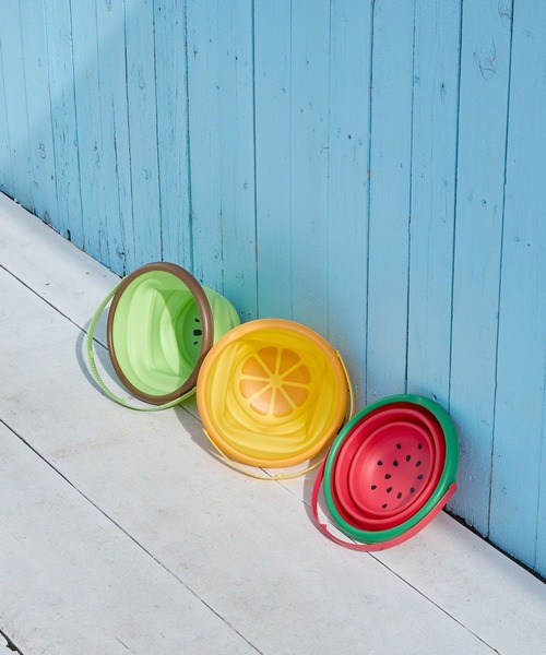 BAYFLOW（ベイフロー）の「折りたたみフルーツバケツ（KIDS）（おもちゃ・キッズ・オレンジ/グリーン/レッド・FREE）」の15枚目の写真