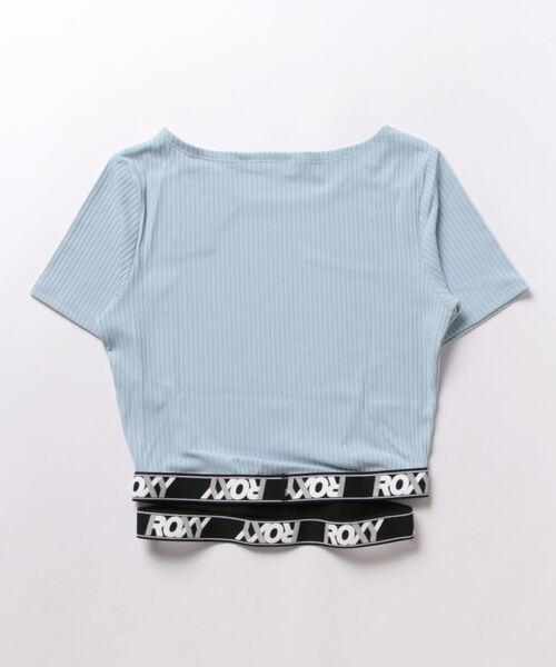 ROXY(ロキシー)の「MISSION RIB TEE/ロキシー半袖Tシャツ(Tシャツ/カットソー・レディース・ピンク/ブラック/ブルー・MEDIUM/LARGE/SMALL)」の4枚目の写真
