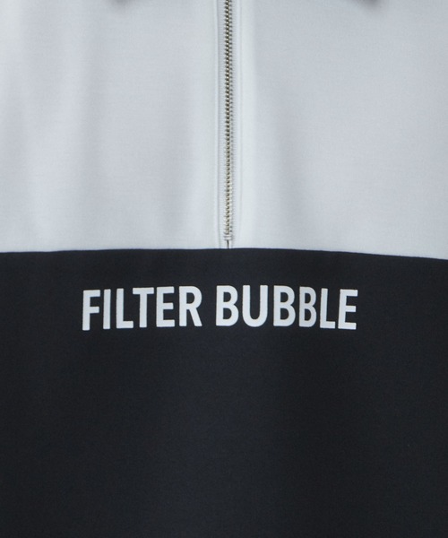 LUCY（ルーシー）の「LUCY/ドルマンポンチ ハーフZIPプルオーバー（Tシャツ/カットソー・メンズ・ブルー/ベージュ/ホワイト・MEDIUM/LARGE）」の8枚目の写真