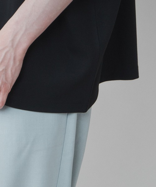 LUCY（ルーシー）の「LUCY/ドルマンポンチ ハーフZIPプルオーバー（Tシャツ/カットソー・メンズ・ブルー/ベージュ/ホワイト・MEDIUM/LARGE）」の10枚目の写真