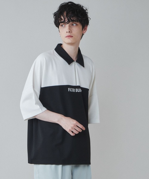 LUCY（ルーシー）の「LUCY/ドルマンポンチ ハーフZIPプルオーバー（T