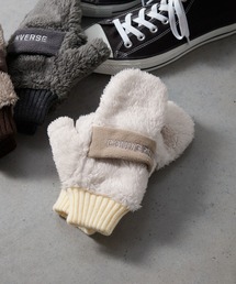 CONVERSE(Ro[X)CONVERSE@Band Fleece Boa Mitten()
