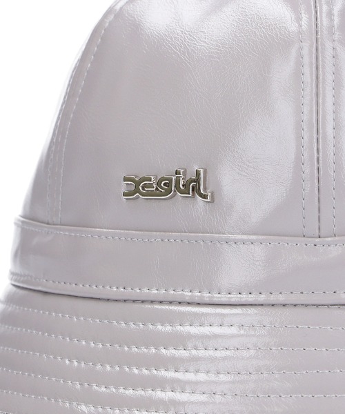セール】FAUX LEATHER METRO HAT（ハット）｜X-girl（エックス