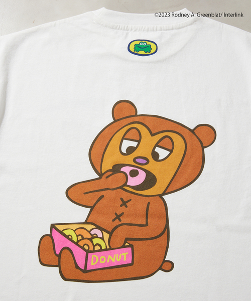 JOURNAL STANDARD relume（ジャーナルスタンダード　レリューム）の「【Parappa The Rapper / パラッパラッパー×relume】別注 プリントTシャツ（Tシャツ/カットソー・メンズ・ブラック系その他/ブラック/ホワイト×ホワイト/ホワイト/ホワイト系その他/ブラックミックス・MEDIUM/LARGE）」の4枚目の写真