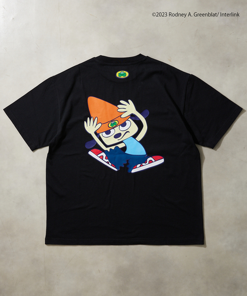 JOURNAL STANDARD relume（ジャーナルスタンダード　レリューム）の「【Parappa The Rapper / パラッパラッパー×relume】別注 プリントTシャツ（Tシャツ/カットソー・メンズ・ブラック系その他/ブラック/ホワイト×ホワイト/ホワイト/ホワイト系その他/ブラックミックス・MEDIUM/LARGE）」の5枚目の写真