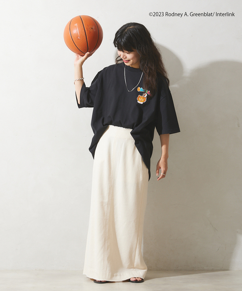 JOURNAL STANDARD relume（ジャーナルスタンダード　レリューム）の「【Parappa The Rapper / パラッパラッパー×relume】別注 プリントTシャツ（Tシャツ/カットソー・メンズ・ブラック系その他/ブラック/ホワイト×ホワイト/ホワイト/ホワイト系その他/ブラックミックス・MEDIUM/LARGE）」の7枚目の写真