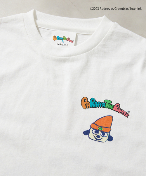 JOURNAL STANDARD relume（ジャーナルスタンダード　レリューム）の「【Parappa The Rapper / パラッパラッパー×relume】別注 プリントTシャツ（Tシャツ/カットソー・メンズ・ブラック系その他/ブラック/ホワイト×ホワイト/ホワイト/ホワイト系その他/ブラックミックス・MEDIUM/LARGE）」の9枚目の写真