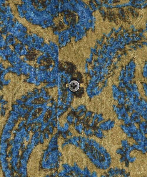 tk.TAKEO KIKUCHI（ティーケータケオキクチ）の「◆ジャカードペイズリー 2WAY半袖シャツ（シャツ/ブラウス・メンズ・ブラック系3/こしょう色系4/ネイビー系8・02/03）」の13枚目の写真