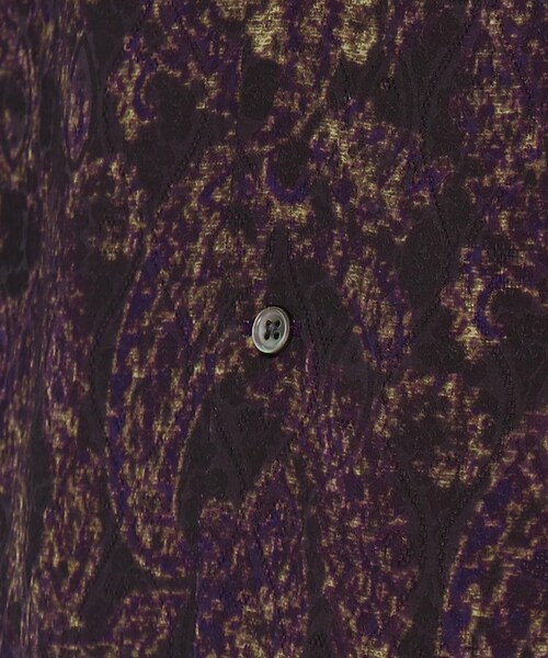 tk.TAKEO KIKUCHI（ティーケータケオキクチ）の「◆ジャカードペイズリー 2WAY半袖シャツ（シャツ/ブラウス・メンズ・ブラック系3/こしょう色系4/ネイビー系8・02/03）」の19枚目の写真