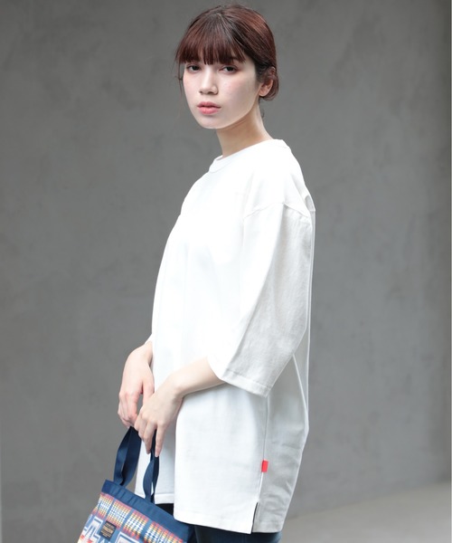 Healthknit(ヘルスニット)の「【Healthknit】Max Weight Football H/S 半袖Tシャツ 51024 ※(Tシャツ/カットソー・メンズ・ネイビー/ホワイト/レッド/ライトグリーン/イエロー・L/XL/M)」の12枚目の写真