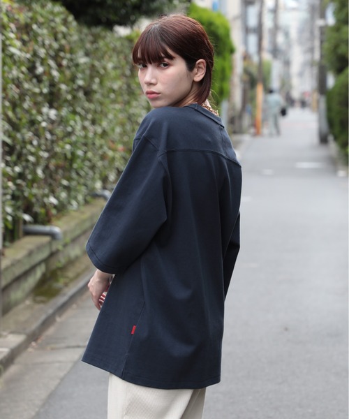 Healthknit(ヘルスニット)の「【Healthknit】Max Weight Football H/S 半袖Tシャツ 51024 ※(Tシャツ/カットソー・メンズ・ネイビー/ホワイト/レッド/ライトグリーン/イエロー・L/XL/M)」の8枚目の写真