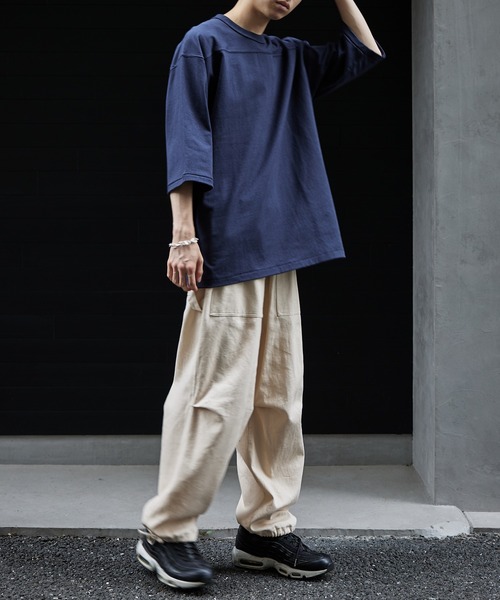 Healthknit(ヘルスニット)の「【Healthknit】Max Weight Football H/S 半袖Tシャツ 51024 ※(Tシャツ/カットソー・メンズ・ネイビー/ホワイト/レッド/ライトグリーン/イエロー・L/XL/M)」の15枚目の写真