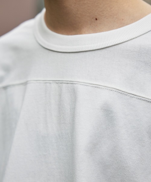 Healthknit(ヘルスニット)の「【Healthknit】Max Weight Football H/S 半袖Tシャツ 51024 ※(Tシャツ/カットソー・メンズ・ネイビー/ホワイト/レッド/ライトグリーン/イエロー・L/XL/M)」の22枚目の写真