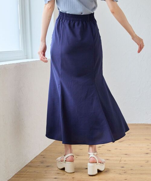 MAJESTIC LEGON(マジェスティックレゴン)の「ギャザーマーメイドスカート(スカート・レディース・ピンク/グリーン/ネイビー・MEDIUM)」の12枚目の写真