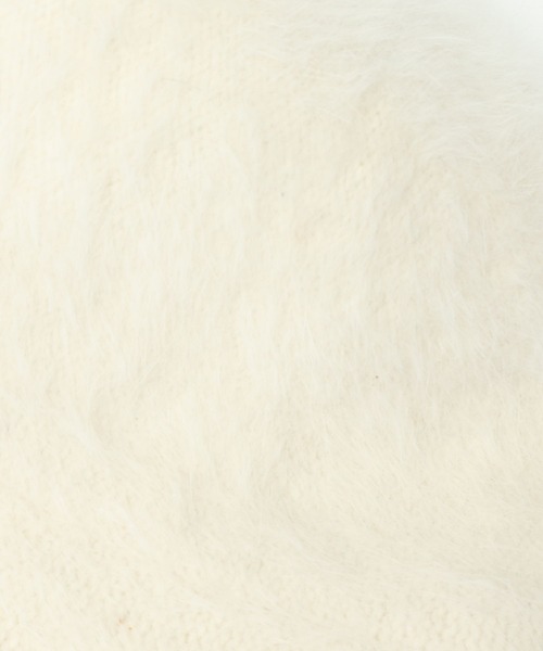 Heather(ヘザー)の「シャギーHAT 960782(ハット・レディース・ブラック/グレー/オフホワイト・ONE SIZE)」の16枚目の写真