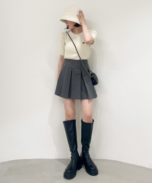 Heather(ヘザー)の「シャギーHAT 960782(ハット・レディース・ブラック/グレー/オフホワイト・ONE SIZE)」の19枚目の写真