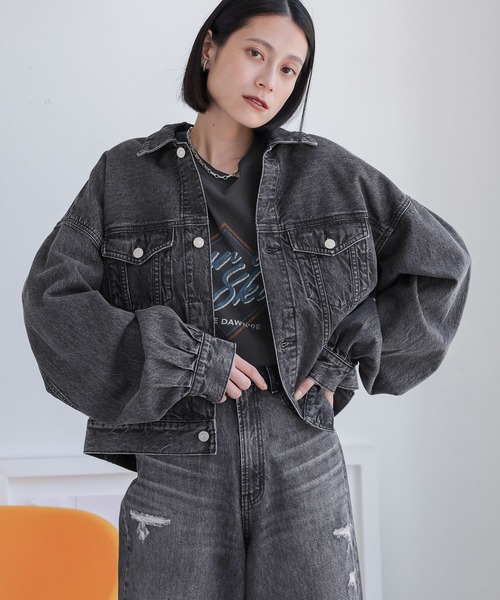 LOWRYS FARM（ローリーズファーム）の「CONEデニムGジャン