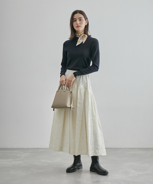 ROPE'（ロペ）の「【WEB限定】プラットフォーム サイドゴアブーツ（ブーツ・レディース・ブラック・36/36.5/37/37.5）」の14枚目の写真