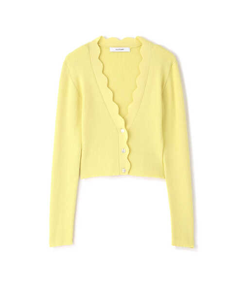 JILL STUART（ジルスチュアート）の「◆UVカットショートニットカーディガン（カーディガン/ボレロ・レディース・ピンク/イエロー/ベージュ/ネイビー・FREE）」の15枚目の写真