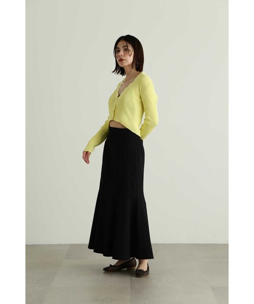 JILL STUART（ジルスチュアート）の「◆UVカットショートニットカーディガン（カーディガン/ボレロ・レディース・ピンク/イエロー/ベージュ/ネイビー・FREE）」の6枚目の写真