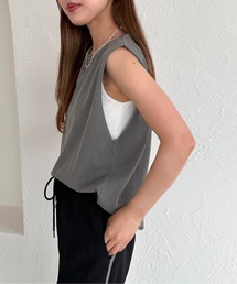 ピグメントノースリーブTシャツ【ZOZOTOWN限定アイテム】