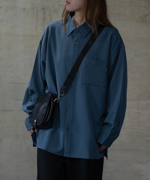 JOHN'S CLOSET（ジョンズクローゼット）の「【g】フェイクレザー ミニショルダーバッグ（ショルダーバッグ・メンズ・キャメル/ダークブラウン/ブラック・FREE）」の21枚目の写真