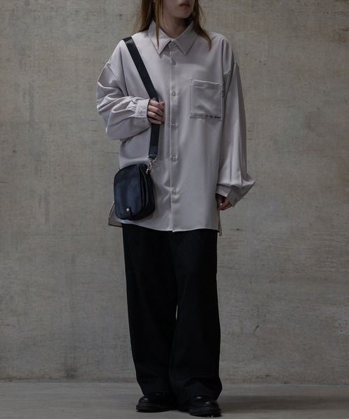 JOHN'S CLOSET（ジョンズクローゼット）の「【g】フェイクレザー ミニショルダーバッグ（ショルダーバッグ・メンズ・キャメル/ダークブラウン/ブラック・FREE）」の20枚目の写真